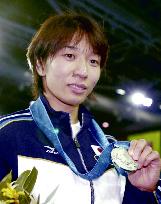 Narazaki wins silver medal at women's judo 52-kg division